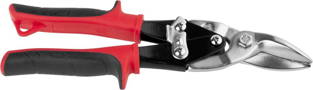 JAS002 Ножницы JCB по металлу рычажные, хромованадиевая сталь, двухкомпонентная ручка, левые, 250мм - фото 1 - id-p221704300
