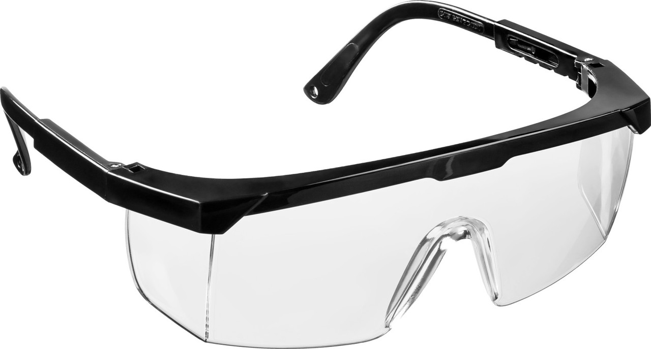 2-110451_z01 STAYER OPTIMA Прозрачные, очки защитные открытого типа, регулируемые по длине дужки. - фото 1 - id-p221695442