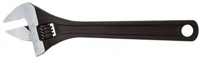 649250 Ключ разводной "Шведский" зев 29 мм, L=250мм FORCE - фото 1 - id-p221703348