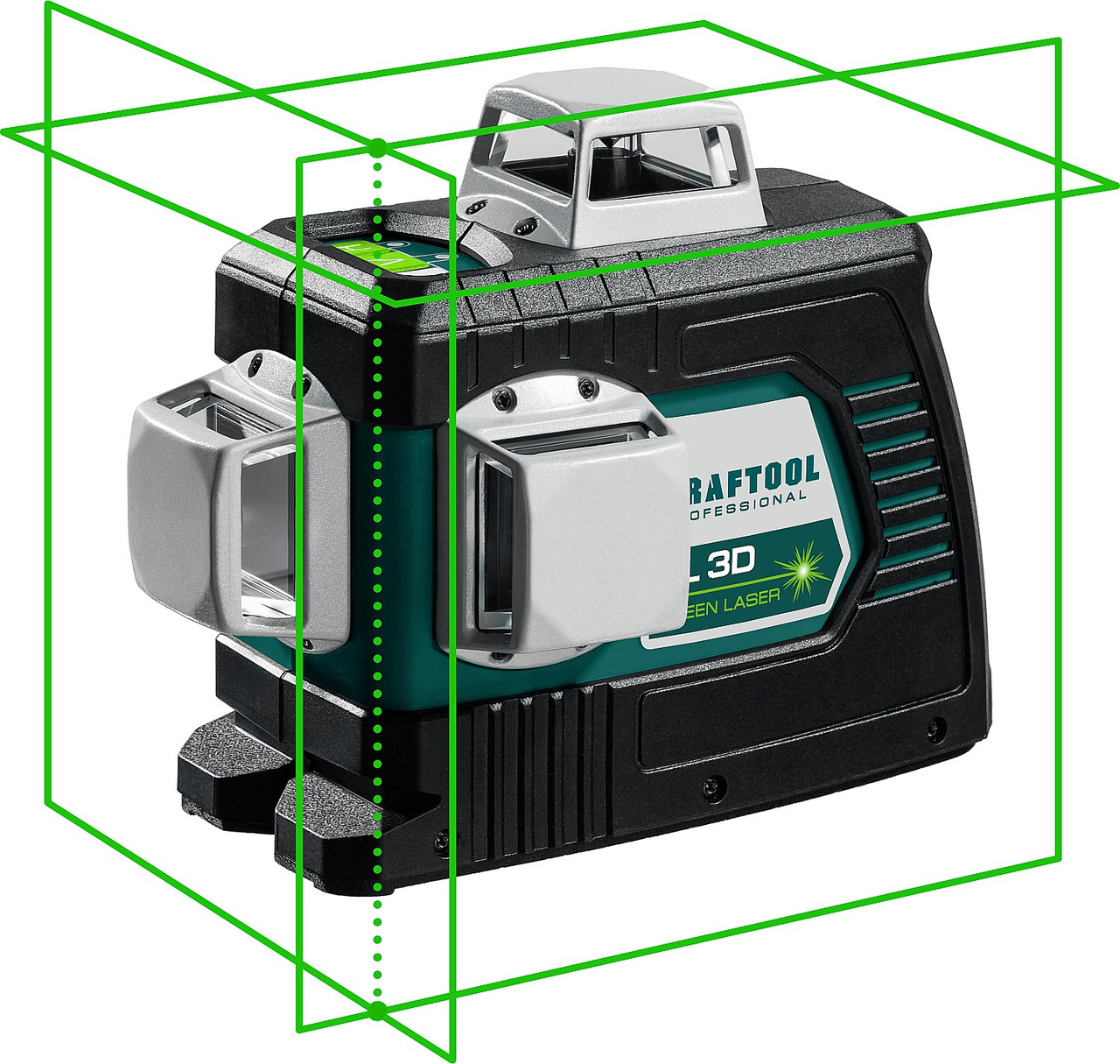 34641 KRAFTOOL LL 3D зеленый лазерный нивелир - фото 1 - id-p221702312