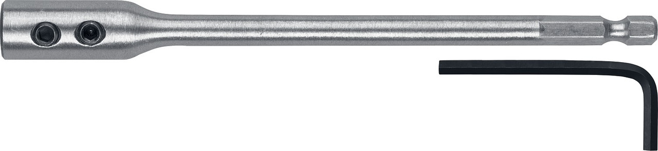 29507-150_z01 ЗУБР 150мм, удлинитель с имбусовым ключом для сверл перовых, хвостовик HEX 1/4'' - фото 1 - id-p221700383