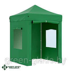 Тент-шатер быстросборный Helex 4220 2х2х3м полиэстер зеленый
