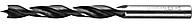 29419-H8 Набор URAGAN: Сверла спиральные по дереву, сталь 45, М-образная заточка, (d=3-10мм) 8шт, в