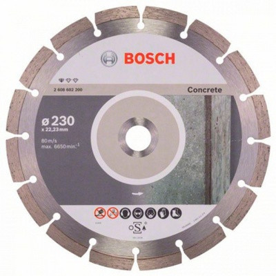 489565, Отрезной диск алмазный Bosch 2.608.601.573 - фото 1 - id-p221691738
