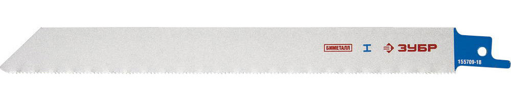 155709-18 Полотно ЗУБР ''ЭКСПЕРТ'' S1122EF для сабельной эл. ножовки Bi-Met,тонколист,профил металл,нерж. - фото 1 - id-p221699459