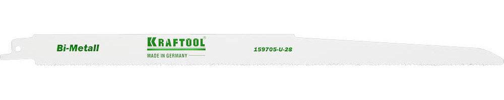 159705-U-28 Полотно KRAFTOOL ''INDUSTRIE QUALITAT'', S1222VF, для эл/ножовки, Bi-Metall, по металлу, дереву, - фото 1 - id-p221699474