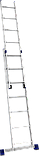 SM 4006 Лестница-помост 2х6 (168/252см) серия SM, Алюмет, фото 3