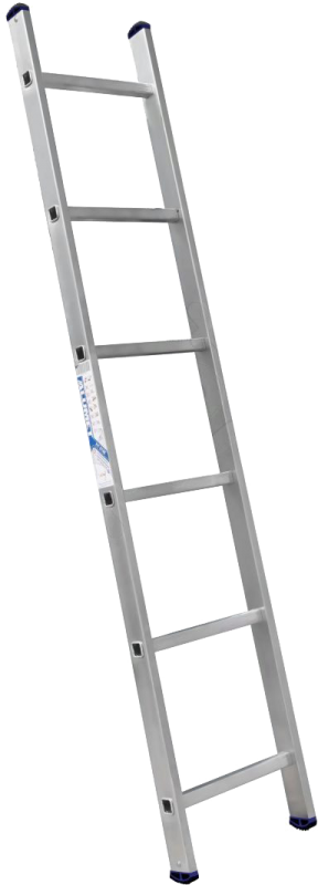 H1 5106 Лестница односекционная алюминиевая 1х6, Алюмет - фото 1 - id-p221694581