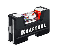 34787 Компактный литой магнитный уровень Kraftool 76 мм 5-в-1