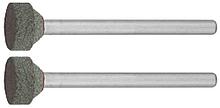 35915 Круг ЗУБР абразивный шлифовальный из карбида кремния на шпильке, P 120, d 10,0x3,2мм, L 45мм,