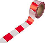 12240-50-200 Сигнальная лента, цвет красно-белый, 50мм х 200м, ЗУБР Мастер, фото 5