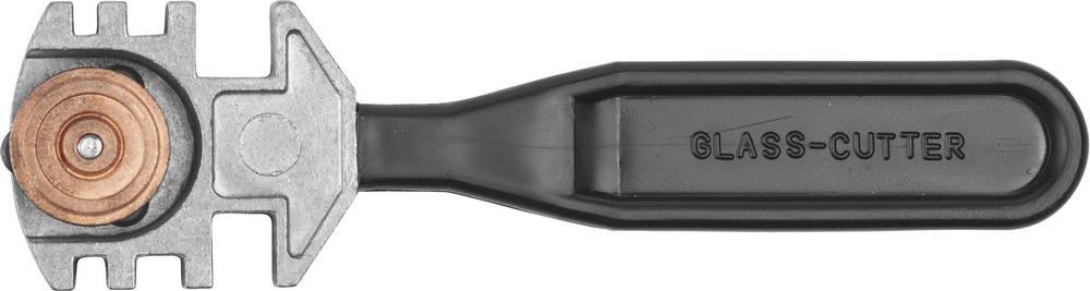 3360_z01 Стеклорез ЗУБР ''ЭКСПЕРТ'' роликовый, 3 режущих элемента, с пластмассовой ручкой - фото 1 - id-p221702722