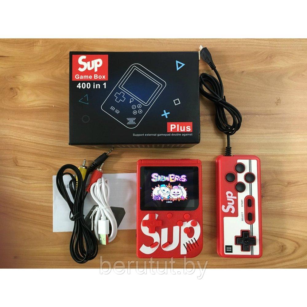 Игровая приставка портативная 8 бит - SUP Game Box PLUS Retro (400 in 1) с джойстиком - фото 10 - id-p221705564