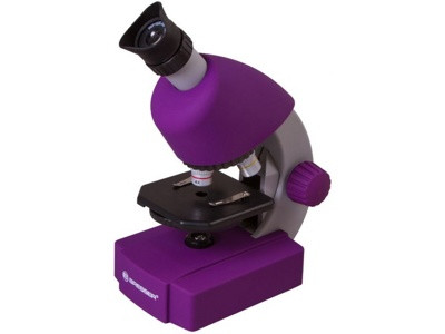 Детский микроскоп Bresser Junior 40x-640x Violet - фото 1 - id-p221692828