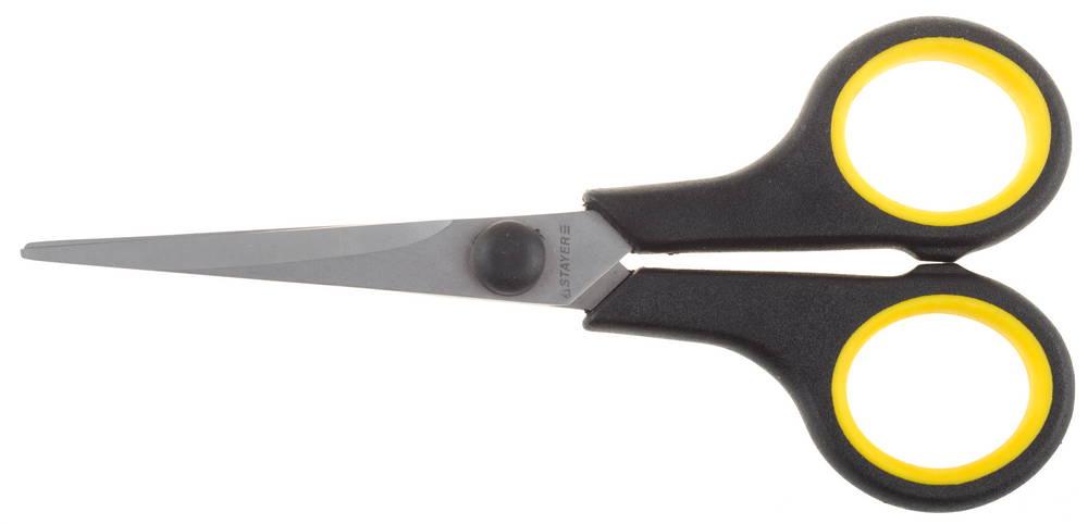 40465-13 Ножницы STAYER ''MASTER'' хозяйственные, двухкомпонентные ручки, 135мм - фото 1 - id-p221695014