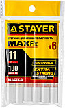 0682-H6 Стержни STAYER ''MASTER'' для клеевых (термоклеящих) пистолетов, 6шт, 11/100мм, фото 2