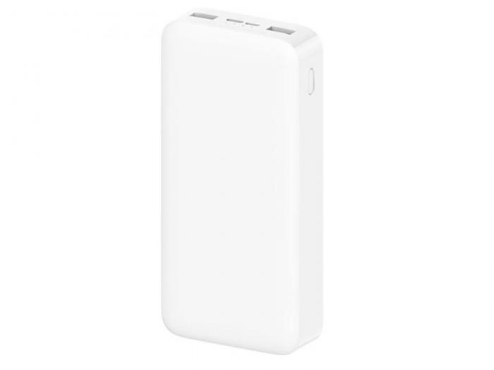 Внешний аккумулятор Xiaomi Power Bank Fast Charge PB200LZM 20000mAh PB200LZM белый VXN4285GL - фото 1 - id-p221592987