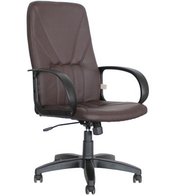 Кресло офисное King Style KP 37 (экокожа, шоколад) - фото 1 - id-p221692022