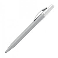 Ручка шариковая автоматическая "Pixel MATT CB RE" серый/белый