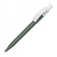 Ручка шариковая автоматическая "Pixel MATT CB RE" темно-зеленый/белый