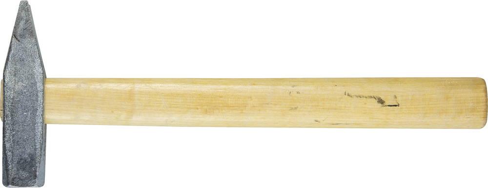 2000-05 Молоток слесарный 500 г с деревянной рукояткой, оцинкованный, НИЗ - фото 1 - id-p221704084