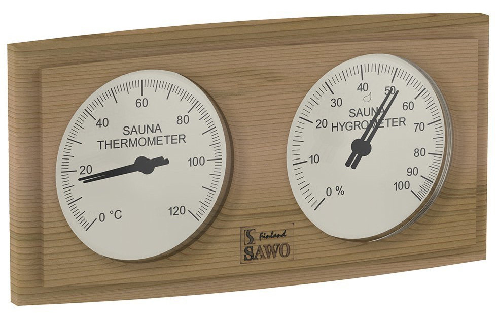 SAWO 271-THD термометр и гигрометр, термогигрометр для бани сауны Саво - фото 1 - id-p221705273
