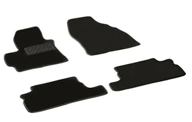 Коврики текстильные Seintex на нескользящей основе для салона Toyota Auris I 2006-2012. Артикул 83194