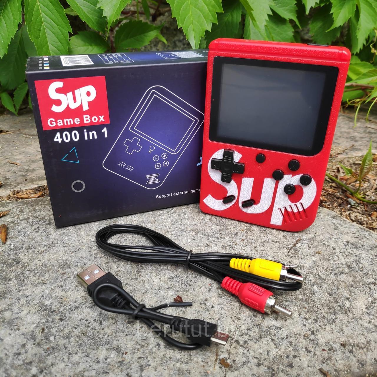 Игровая приставка портативная 8 бит - SUP Game Box PLUS Retro (400 in 1) - фото 7 - id-p221706037