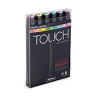 Набор маркеров Touch TWIN 6 цветов (пастельные тона)