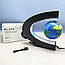 Магнитный левитирующий глобус с подсветкой Globe floating in midair / Светильник - ночник с RGB подсветкой, фото 5