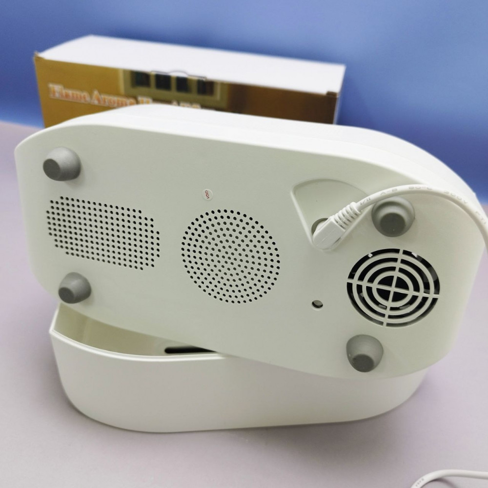 Увлажнитель воздуха с эффектом пламени Flame Aroma Humidifier ТС-030-А, 5 в 1 (аромадиффузор, часы, будильник, - фото 4 - id-p221709043