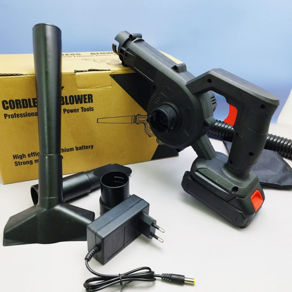 Беспроводной портативный проффесиональный пылесос в автомобиль Cordless Blower / Литиевая батарея - фото 3 - id-p221709045