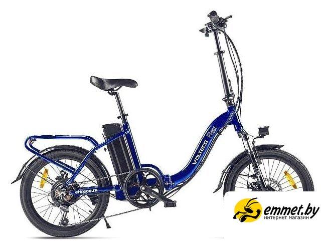 Электровелосипед Volteco Flex (синий) - фото 1 - id-p221706831