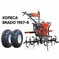 Культиватор SKIPER SP-1600S + колеса BRADO 19х7-8 (комплект)