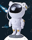 Светильник ночник проектор звездного неба Космонавт, фото 3