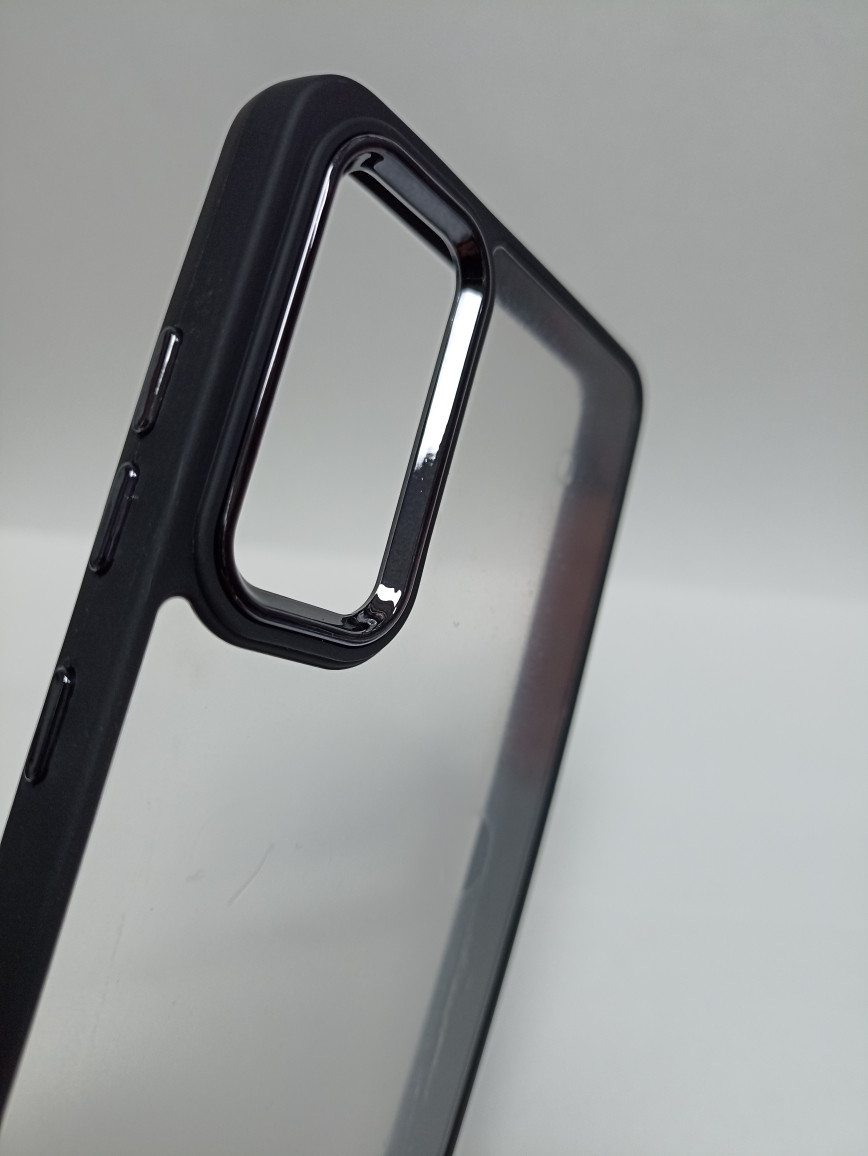 Чехол Samsung S20fe/ S20 lite силиконовый прозрачный с цветным ободком - фото 2 - id-p221709761
