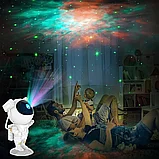 Светильник ночник проектор звездного неба Космонавт, фото 7