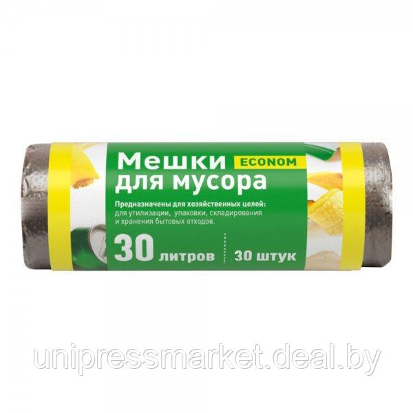 Мешки для мусора ПНД 30л, 30 шт в рулоне/PRO933C - фото 1 - id-p221709791