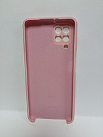 Чехол Samsung A22 soft touch розовый