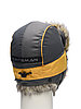Шапка ушанка зимняя HUNTSMAN Elbrus цв Серый/Банан тк Hit Membrane, фото 3