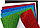 Бумага цветная односторонняя А5 «Приключения Енота» 7 цветов, 7 л., с блестками, фото 2