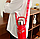 Термос из нержавеющей стали  Coffee Cup 800 мл. / Термос с ручкой и ремешком Красный, фото 4