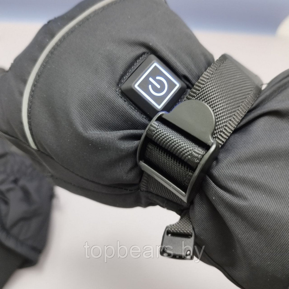 Перчатки зимние с подогревом Heated Gloves ZCY-124065 (3 режима нагрева, 2 блока питания 4000 мАч в комплекте) - фото 5 - id-p221523867