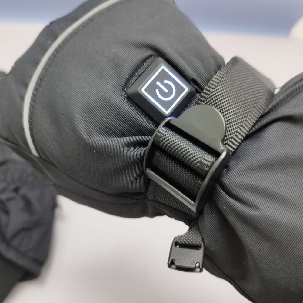 Перчатки зимние с подогревом Heated Gloves ZCY-124065 (3 режима нагрева, 2 блока питания 4000 мАч в комплекте) - фото 5 - id-p221523943