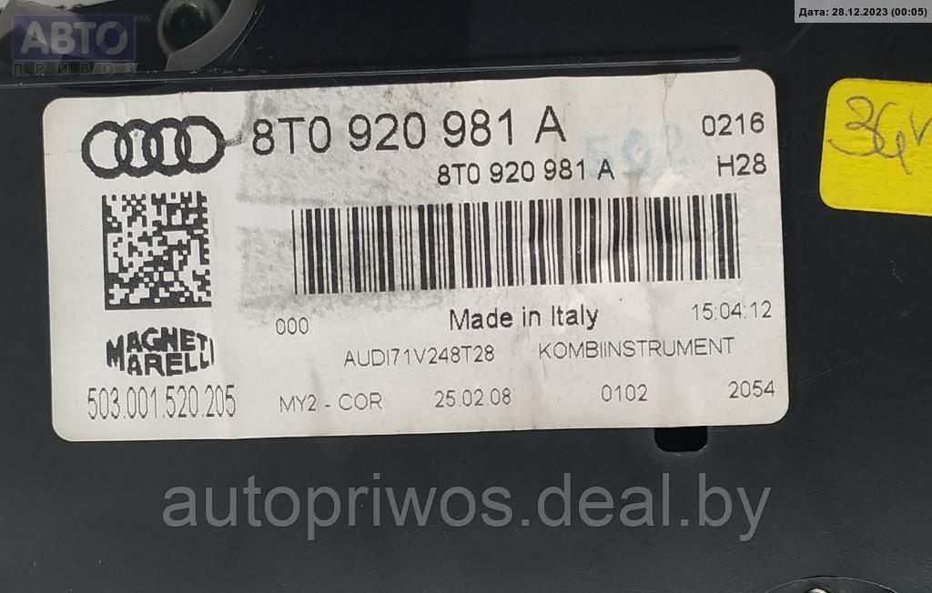 Щиток приборный (панель приборов) Audi A5 8T (2007-2015) - фото 3 - id-p221719866