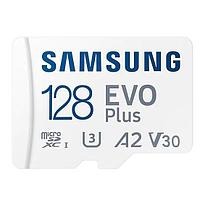 Micro SecureDigital 128GB Samsung MB-MC128KA/RU/EU/CN/KR EVO PLUS + adapter, Class10