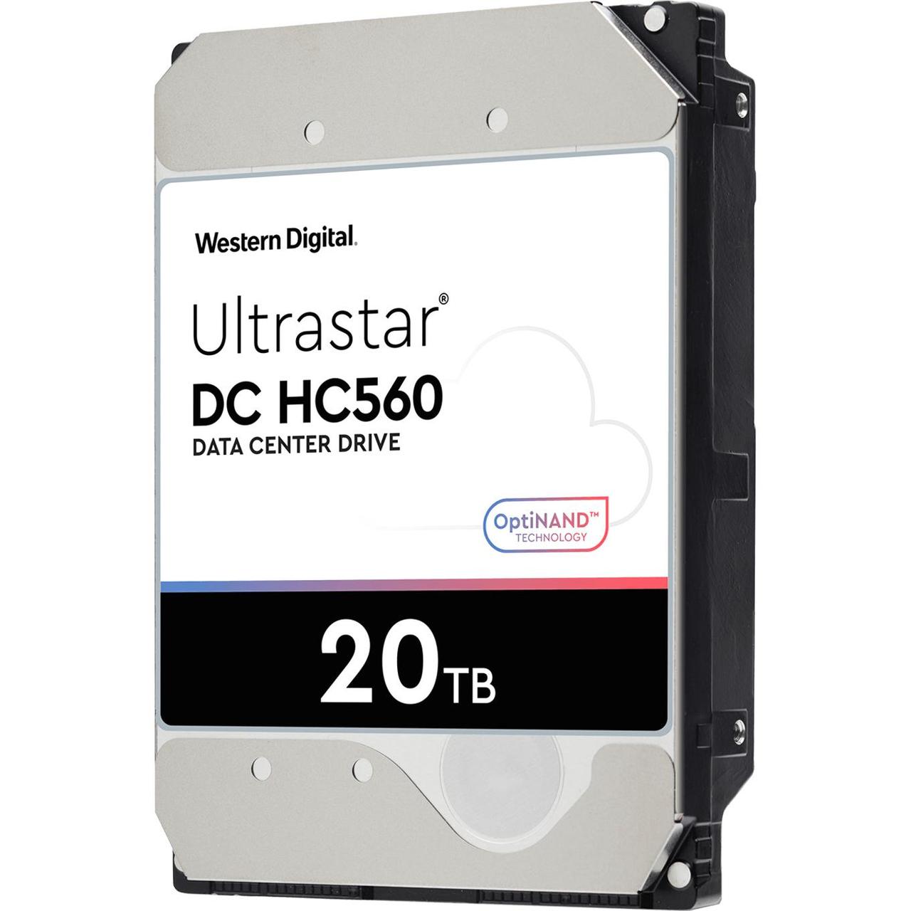 Жёсткий диск HDD 20 Tb SATA 6Gb/s Western Digital Ultrastar DC HC560 0F38785 / WUH722020BLE6L4 - фото 1 - id-p221720520