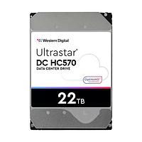 Жесткий диск Western Digital Ultrastar DC HС570 HDD 3.5" SATA 22Tb, 7200rpm, 512MB buffer, 512e (0F48155), 1