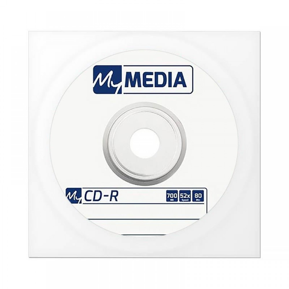 Диск CD-R MyMedia 700 Mb 52х, в конверте - фото 1 - id-p221720967