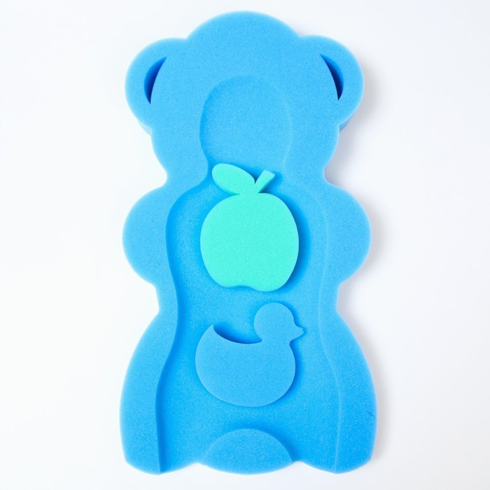 Подкладка для купания макси «Мишка», цвет синий, 55х30х6см - фото 6 - id-p221721512